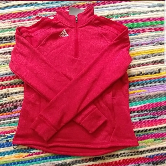 adidas Tops - Adidas quarter zip hoodie 😊